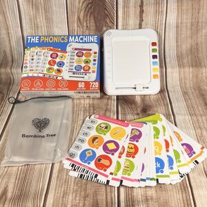 Interactive Phonics Learning Pad - Electronic Reading Game for Kids 5-11, 720 Qu